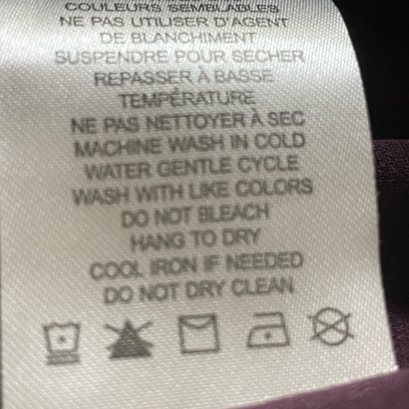 Belle Vere Eggplant Purple Floral Wrap Tie Front Maxi Dress Lined NOWT - Picture 9 of 10